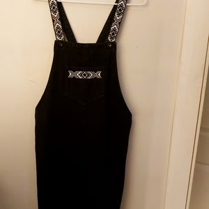 Twik Denim Romper Dress